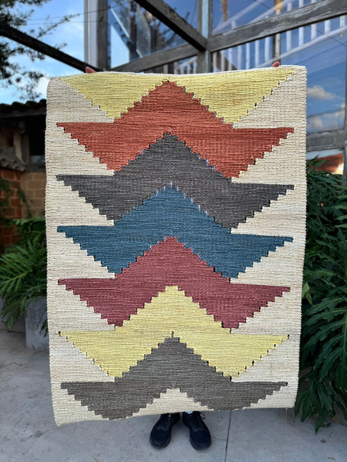 Tapete Médio Sisal 1,0x1,5m EST006