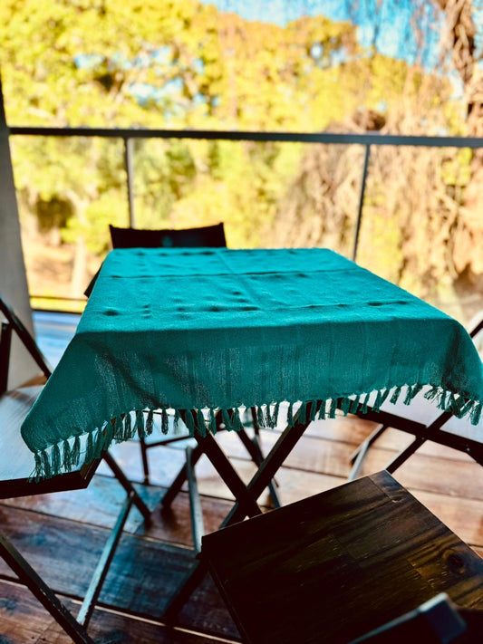 Toalha de Mesa Quadrada Cobre Lanche Lisa Tifanny 0,85x0,85m