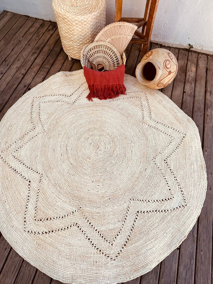 Tapete Sisal Redondo 1,5m EST003