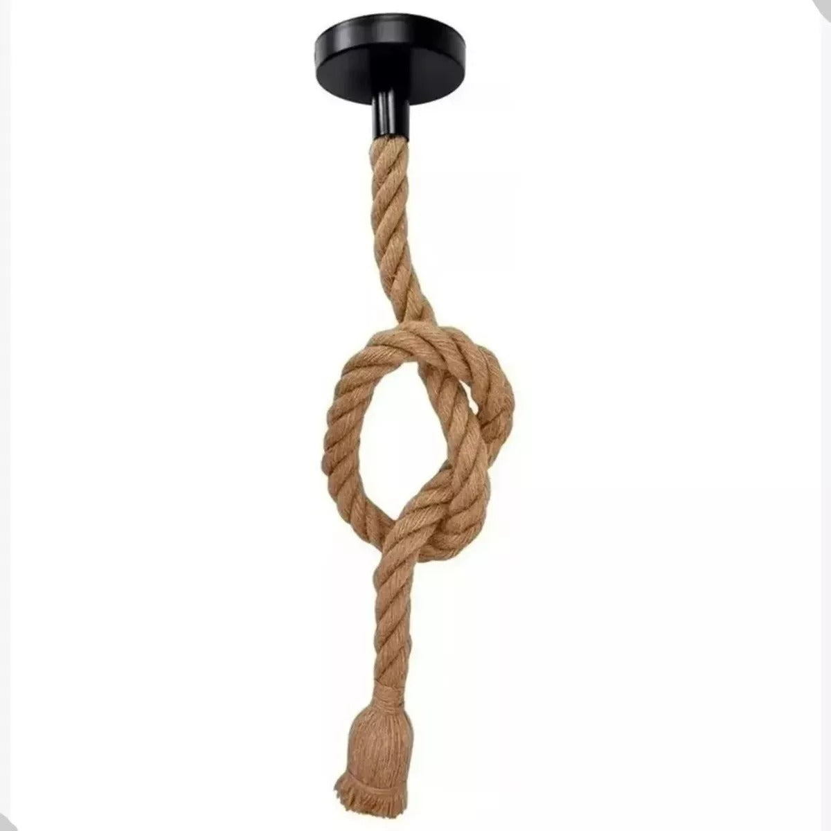 Luminária Pendente Corda