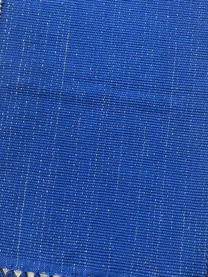 Caminho de Mesa Linha com Fio Lurex Azul 1,5m