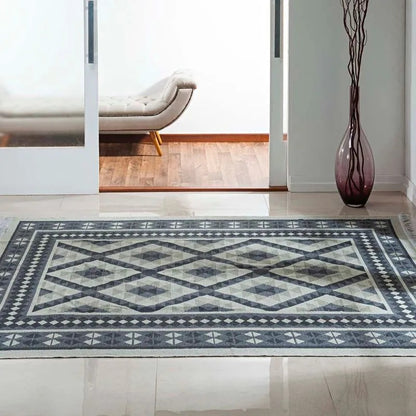 Tapete Kilim Antep 2,00x2,40m Cinza DES 006