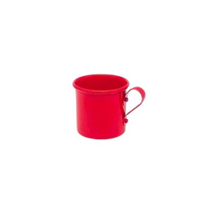 Caneca Colorida Alumínio Vermelha