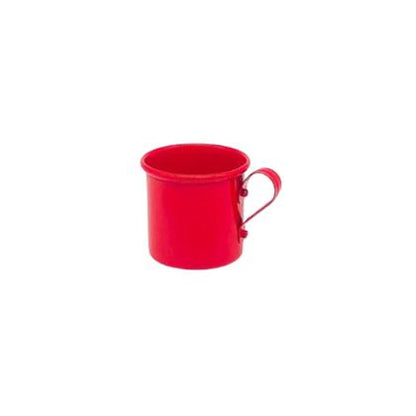 Caneca Colorida Alumínio Vermelha