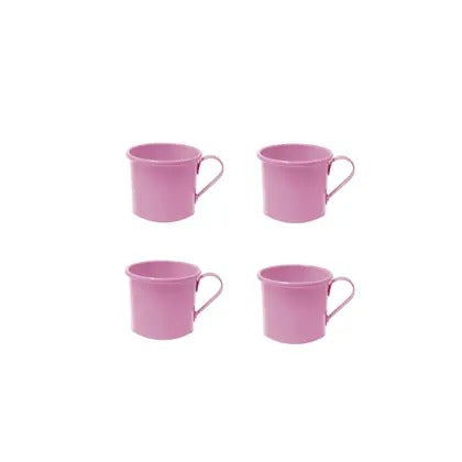 Caneca Colorida Alumínio Rosa
