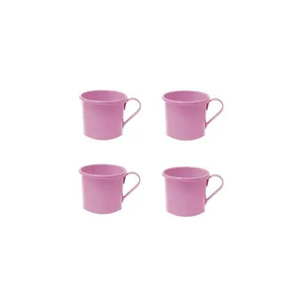 Caneca Colorida Alumínio Rosa
