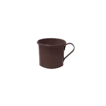 Caneca Colorida Alumínio Marrom
