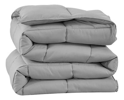 Edredom Ecopluma Toque De Pluma Queen 240x260 Cinza