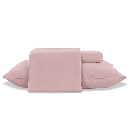 Jogo de Cama Jolitex Lençol Solteiro 2 Peças Rosa