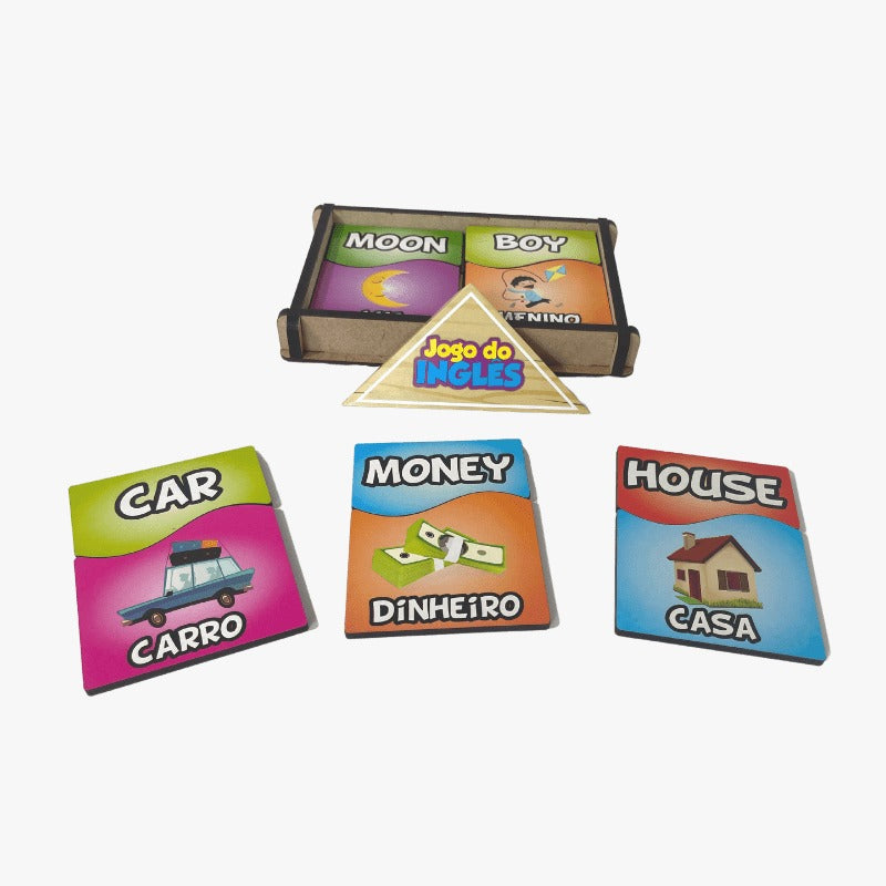 Brinquedo Jogo do Inglês Pedagógico