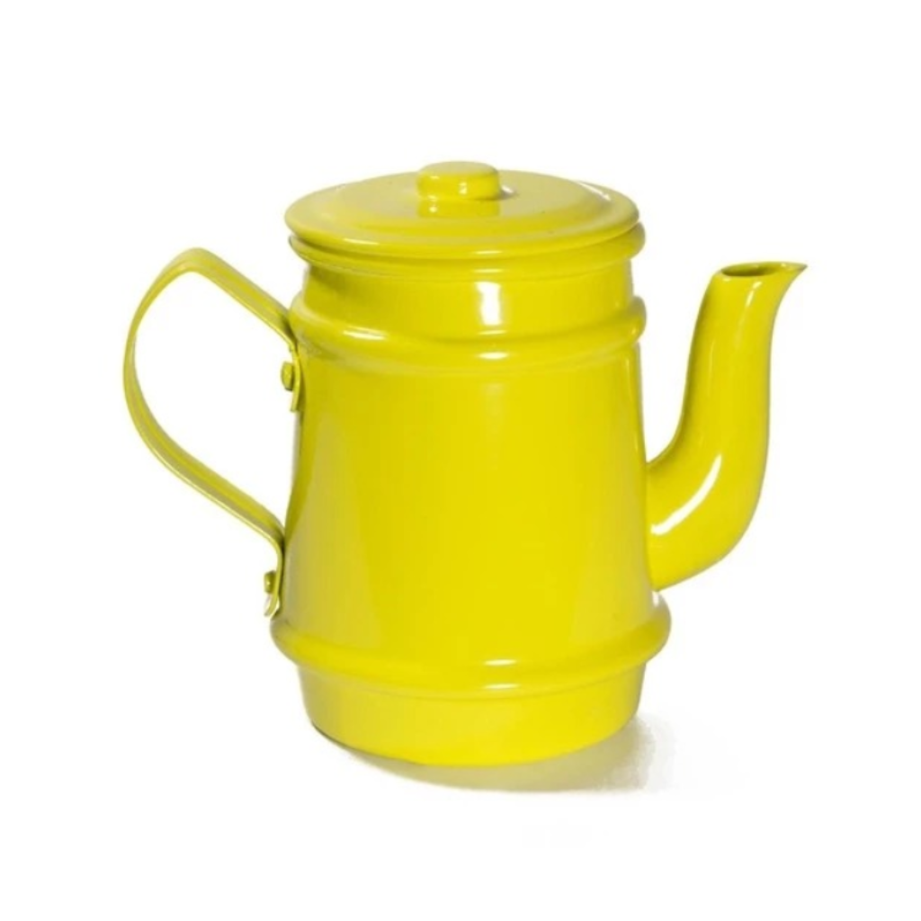 Bule Alumínio Amarelo