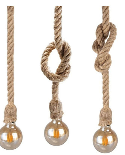 Luminária Pendente Corda