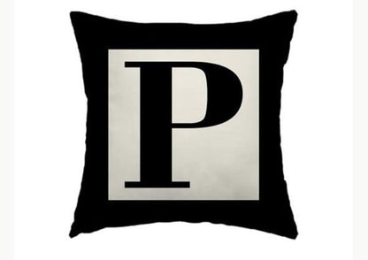 Capa de Almofada Letras 45x45