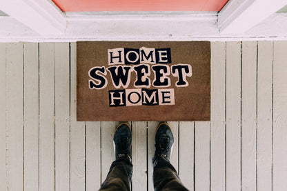 Capacho Tapete Entrada Home Sweet Home